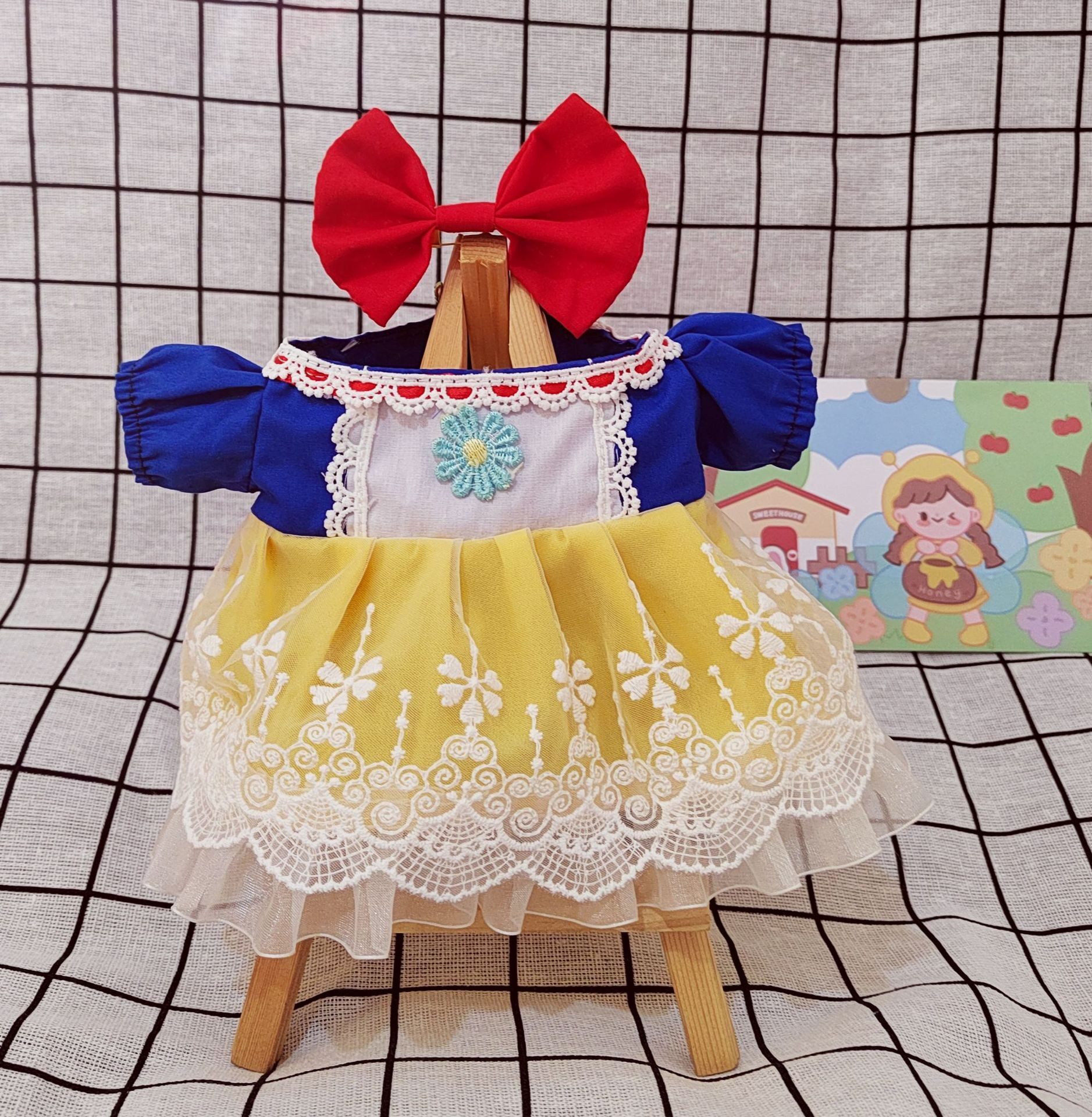 现货40cm玲娜狐狸衣服可爱裙子套装贝儿毛绒毛绒