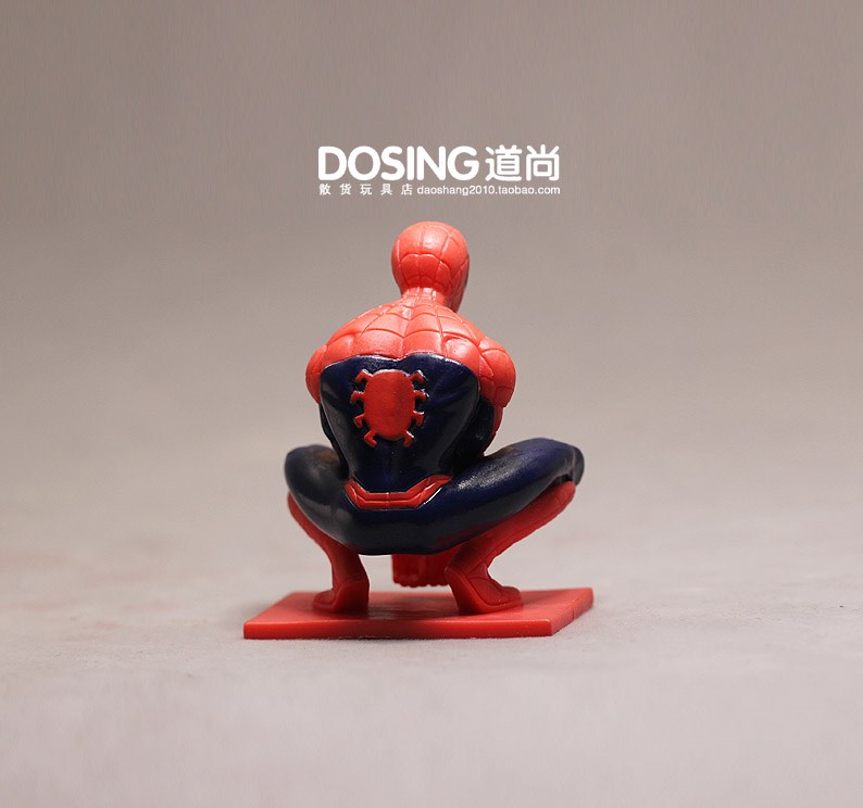 正版散货复联蹲座蜘蛛玩具手办模型人偶潮玩盲盒