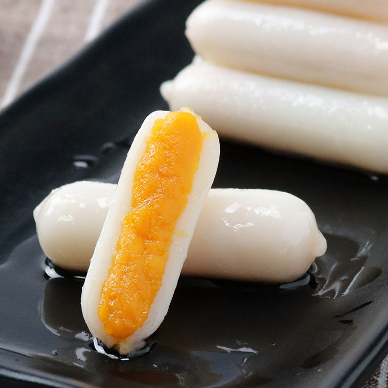 年糕火锅食材口味夹心200g芝士咸蛋蛋黄辣炒年糕