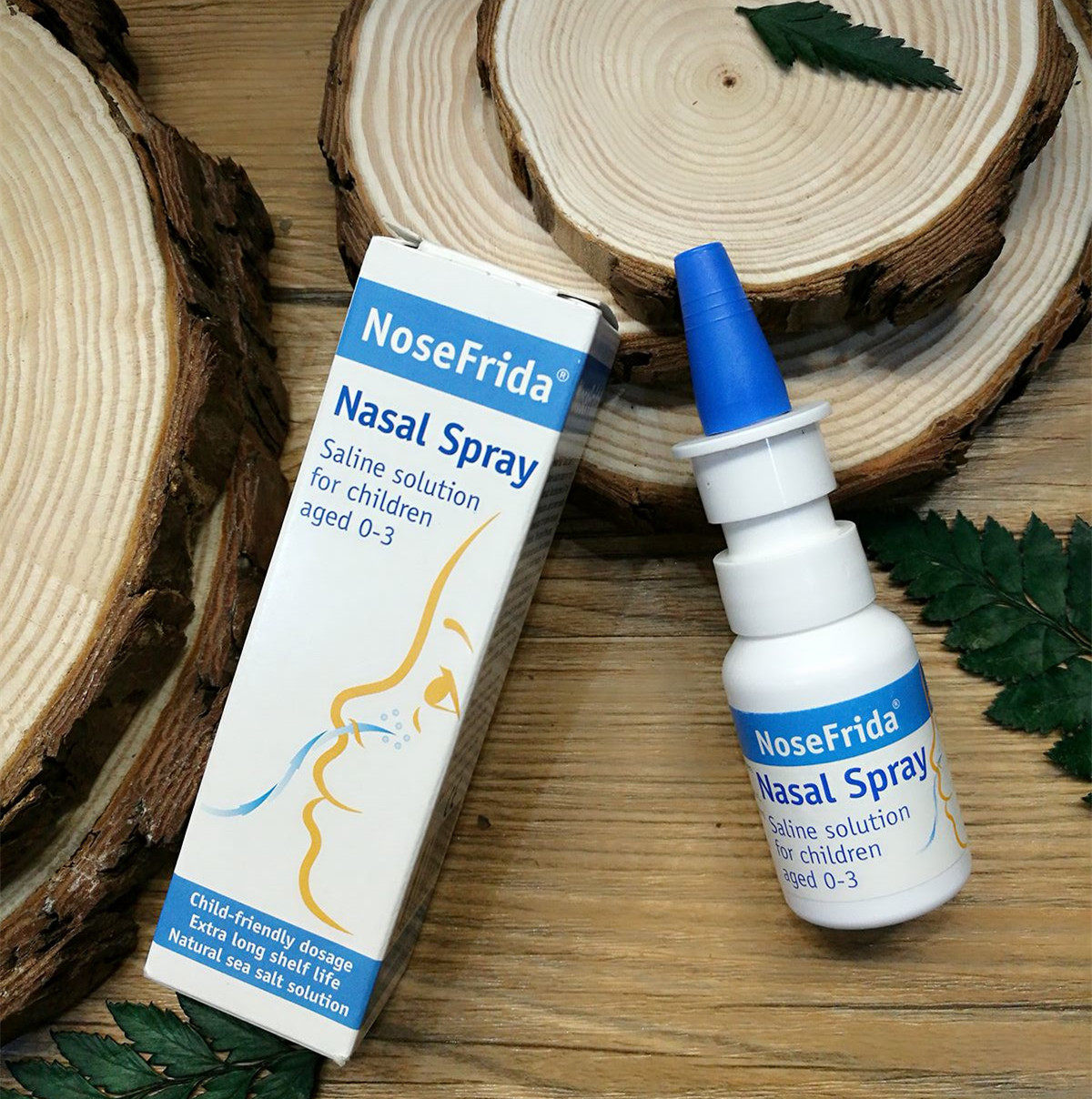 美国nosefrida婴儿滴鼻剂盐水喷鼻剂缓解鼻塞滴鼻液喷雾20ml