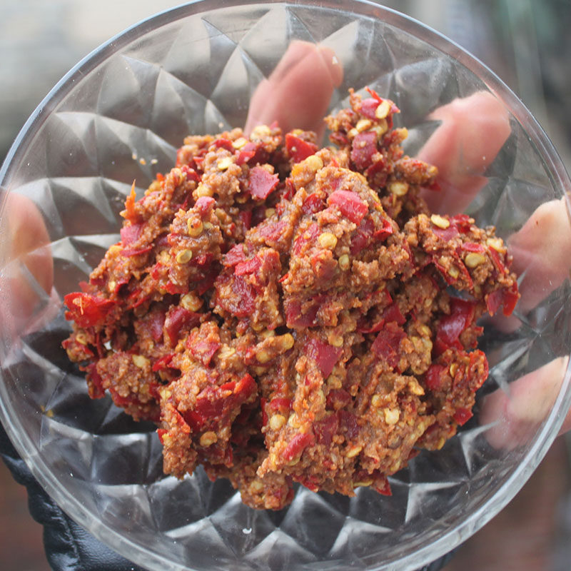 麦酱广西老坛腌制农家无添加手工500克包邮桂林辣椒酱