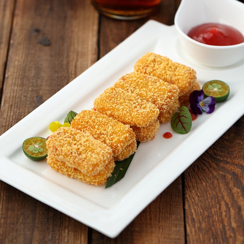 鸡块大成姐妹厨房芝士1kg网红新品爆浆夹心鸡肉丸