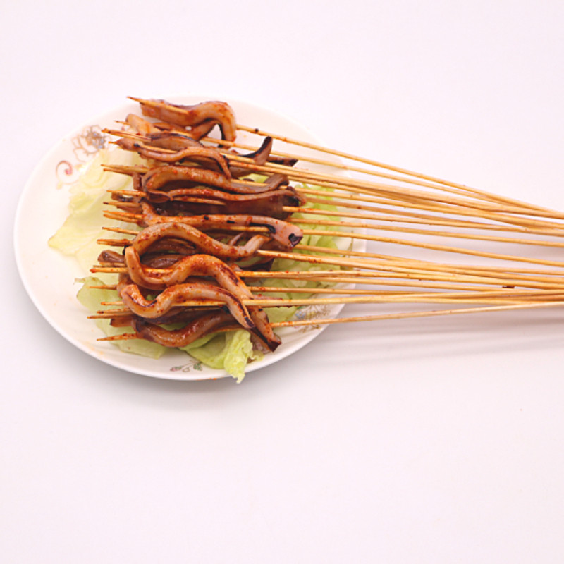 玉蚨祥网红夺命鱿鱼小串2000串箱铁板烧烤油炸店小吃半成品包邮