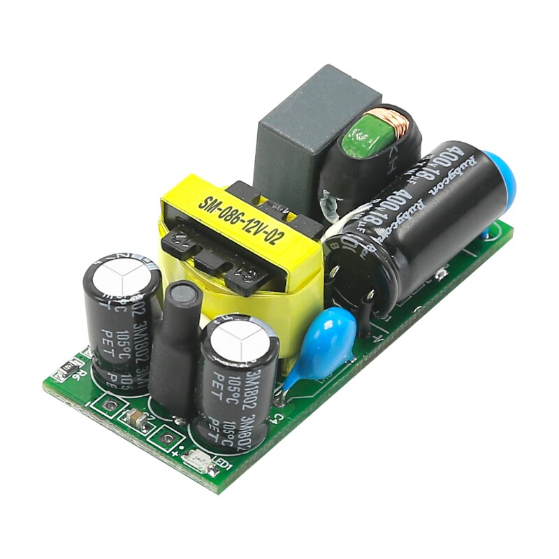 电源模块220v12v6w稳压电源ac-dc降压隔离电源