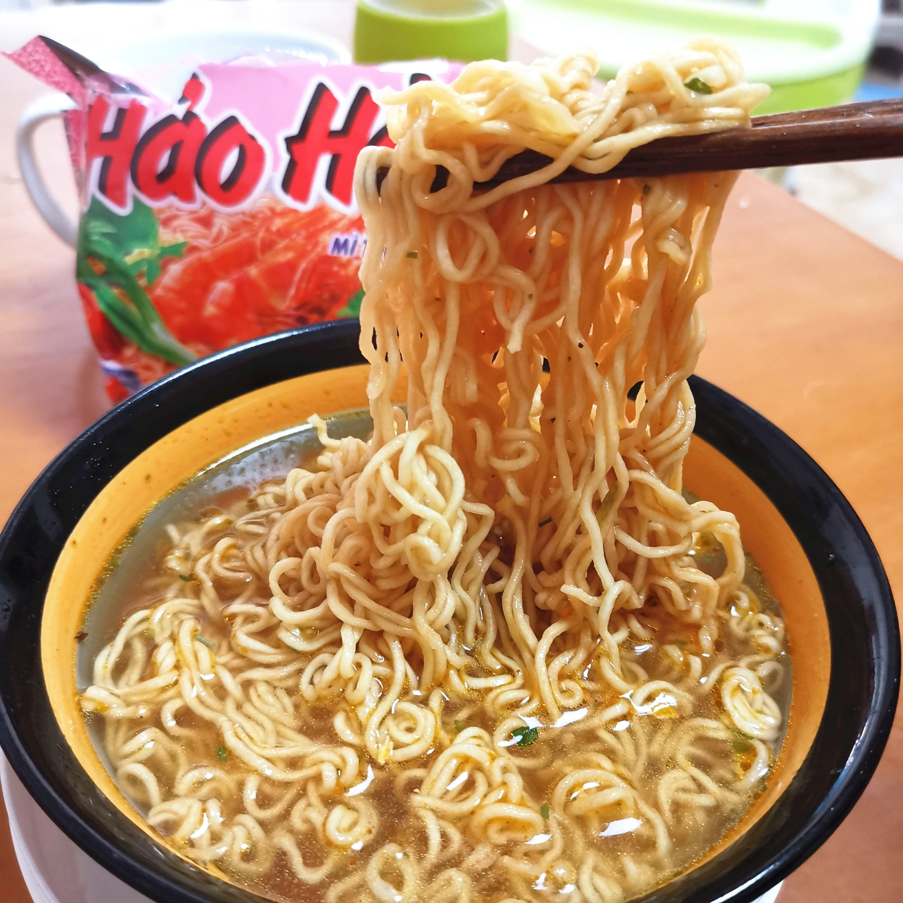 越南方便面haohao好好酸辣虾面进口泡面速食面75g*30包整箱包邮