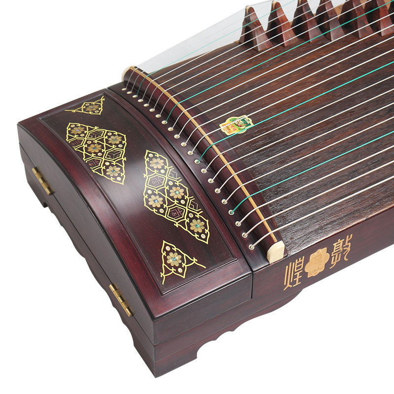 敦煌9dh698lc霓裳羽衣阔叶黄檀考级演奏古筝专卖店古筝