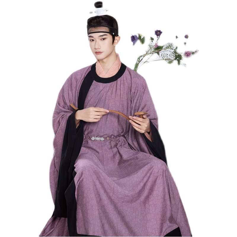 挽纱汉服明制襕衫春款新品楚翊汉服