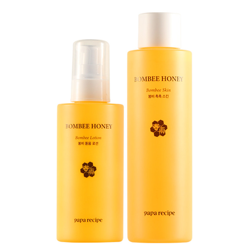 韩国papa recipe春雨蜂蜜水乳套装 清爽补水保湿孕妇敏感肌肤可用