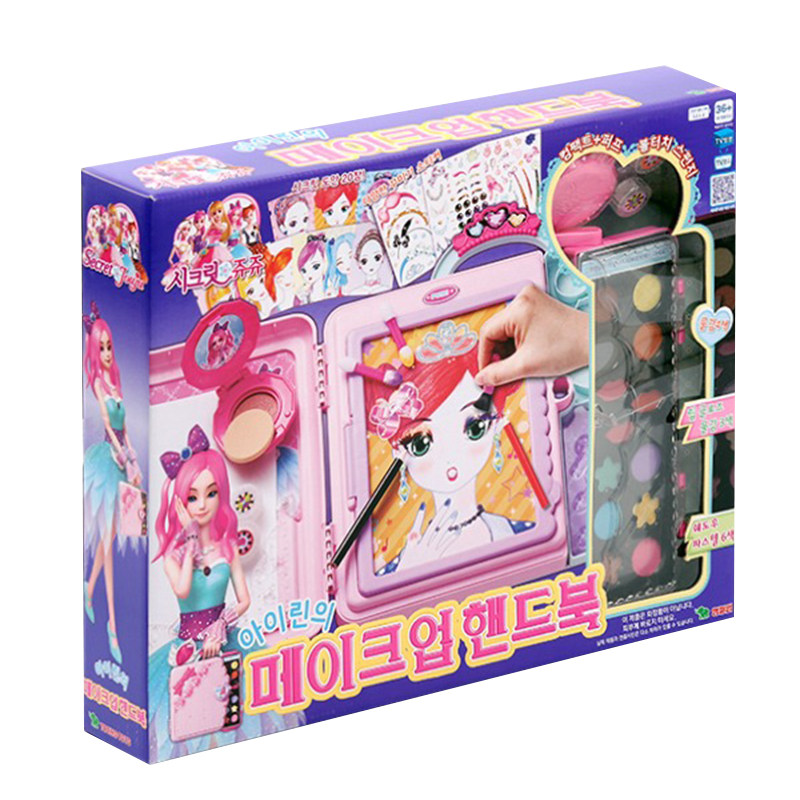 韩国小伶玩具珠珠的秘密魔法美少女公主化妆笔记本游戏女孩礼物
