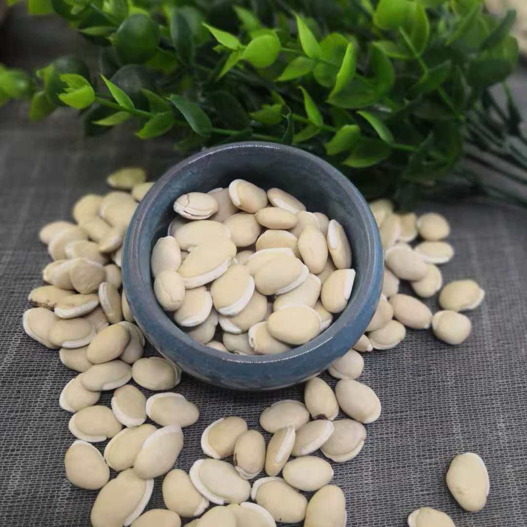 白扁扁豆非特炒熟新货煮粥祛湿豆子白扁豆药用白扁豆