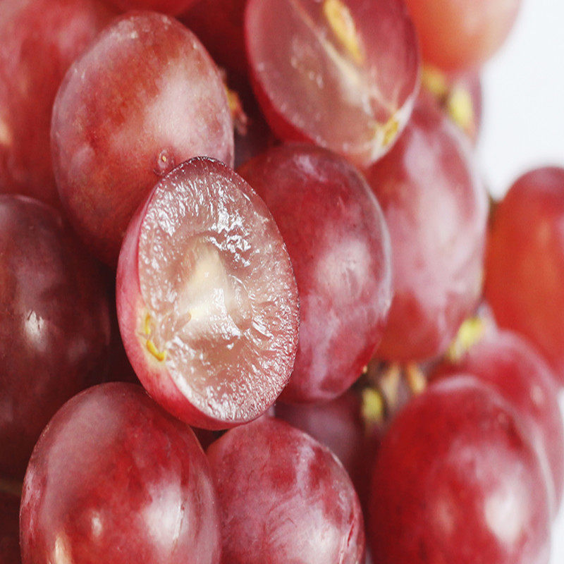 新疆红提葡萄新鲜水果整箱4斤非进口无籽红缇子核5小提子美国澳洲