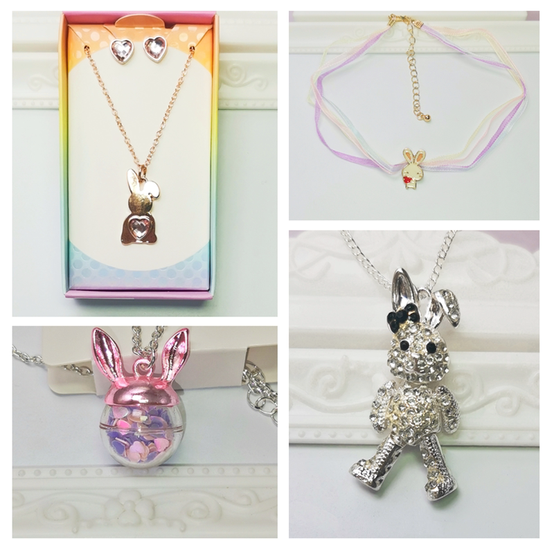 项链2021年新款女童chokerrabbit小兔子儿童小朋友六一项链