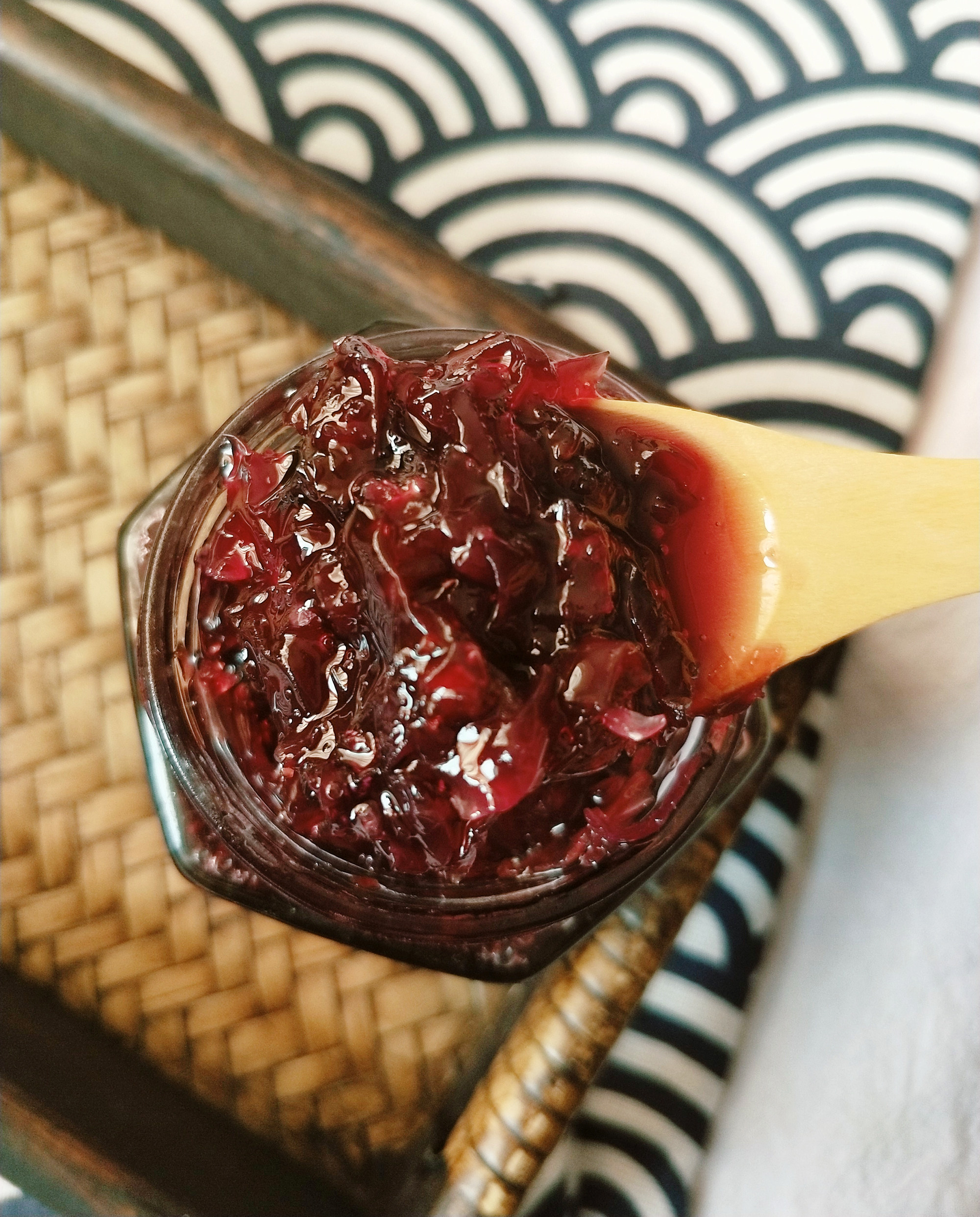 花浔墨 玫瑰酱鲜花酿 蜂蜜玫瑰花果茶冷热冲饮 糖渍玫瑰