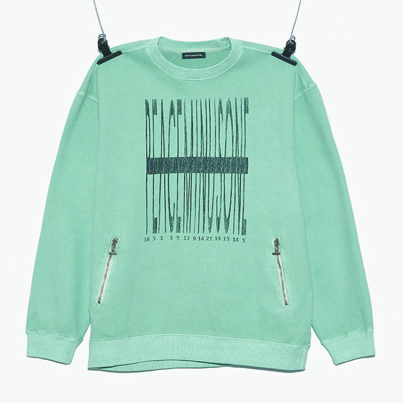 gd权志龙同款peaceminusone浅绿浅绿色色加绒卫男女情侣卫衣