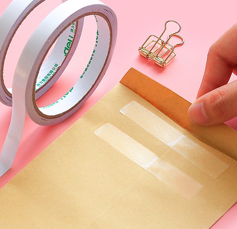 胶带学生可手材料手工幼儿园办公用品文具高粘性双面胶胶带