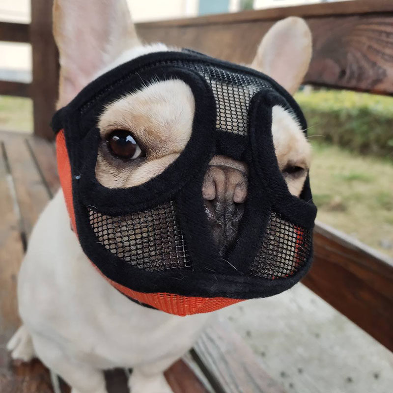 法斗专用狗嘴套扁脸狗狗嘴套巴哥英牛斗牛网格嘴套