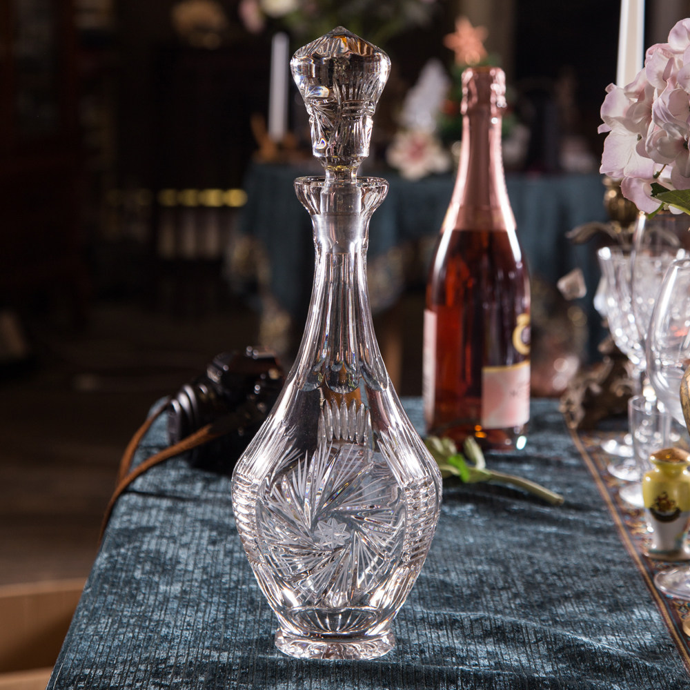 酒瓶空瓶玻璃创意密封酒樽装饰家用醒酒器