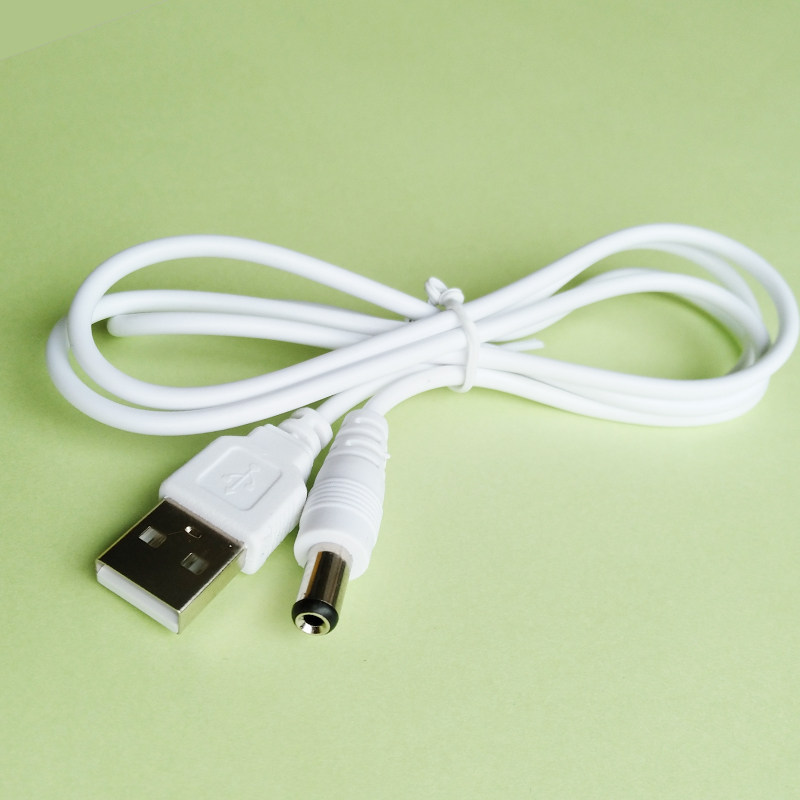 台灯充电器线圆孔圆头口luna通用usbdc3.5mm电源数据线数据线