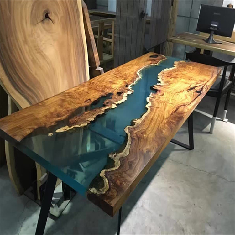 超透明环氧树脂水晶滴胶ab胶手工diy套装材料家具桌面滴胶河流