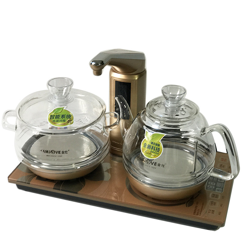 金灶茶炉g9智能茶壶玻璃煮茶自动电热水壶消毒电热水壶