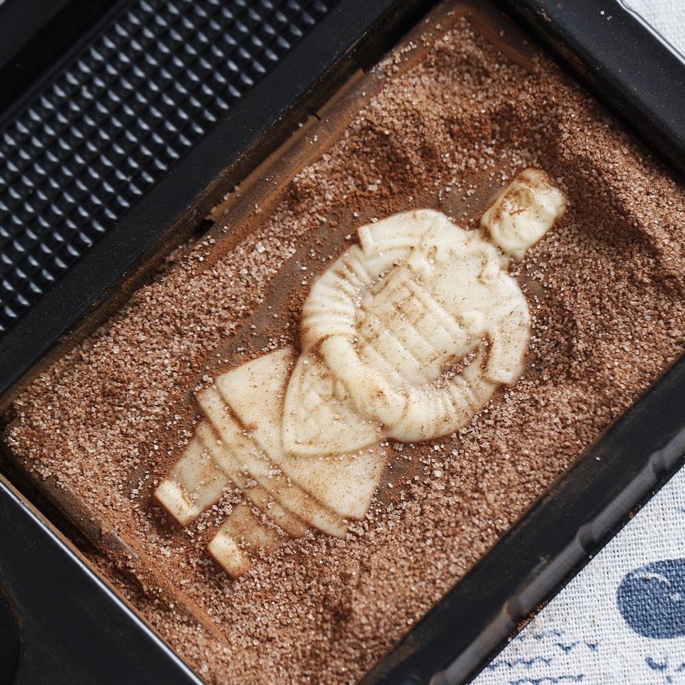 创意考古兵马俑巧克力手工diy益智糖果儿童生日混合巧克力