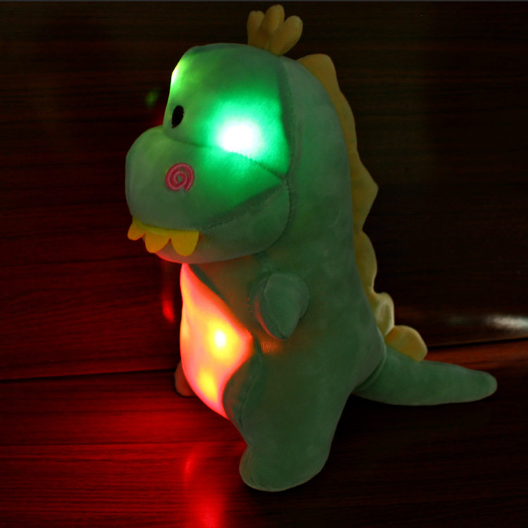 能唱歌会说话小恐龙毛绒玩具公仔发光霸王龙玩偶六一儿童生日礼品