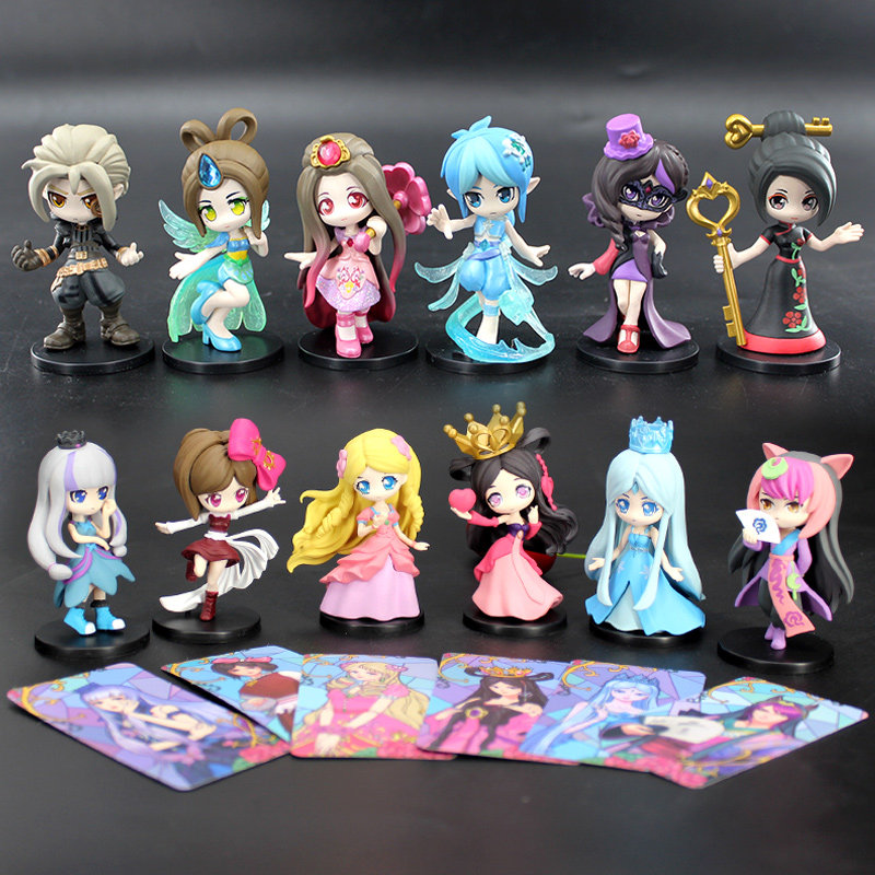 手办叶罗丽盲盒正版儿童精灵梦叶冰灵公主摆件整盒潮玩盲盒