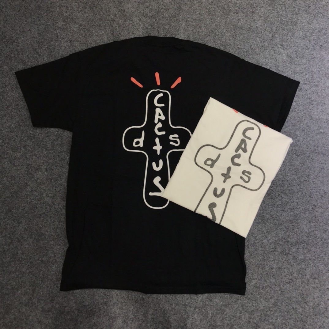Travis Scott Cactus Jack  In The Room TS同款仙人掌短袖T恤tee