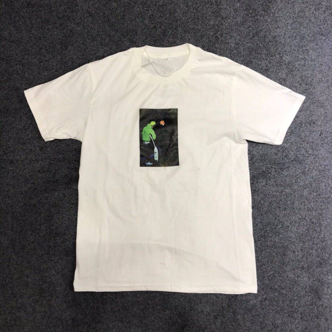 travis scott cactus jack jackboys photo tee人像短袖宽松t恤