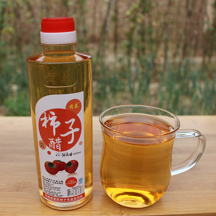 柿子醋纯 柿子醋原醋山西农家自酿原浆水果醋原汁醋 无糖非饮料 - 图1