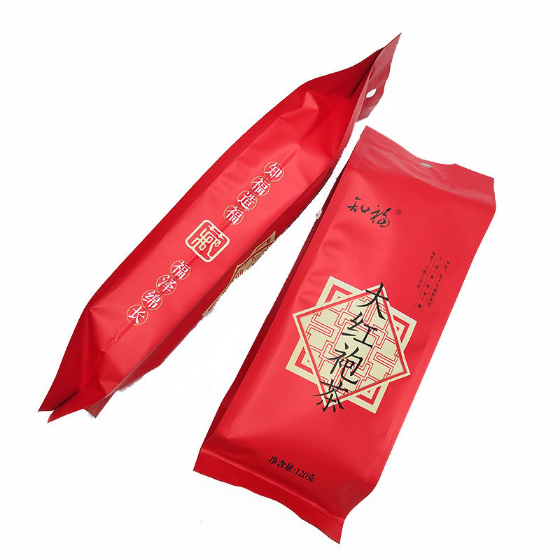 知福茶叶武夷山大红袍乌龙茶浓香袋装120克大红袍