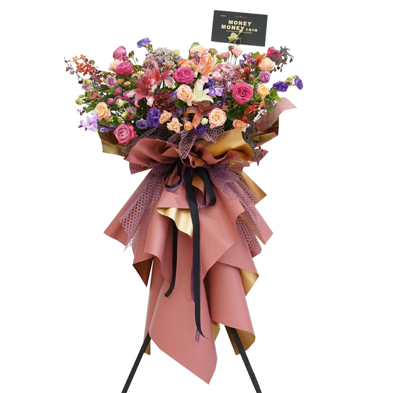 深圳广州佛山开业花篮鲜花速递全国同城配送乔迁商务用花