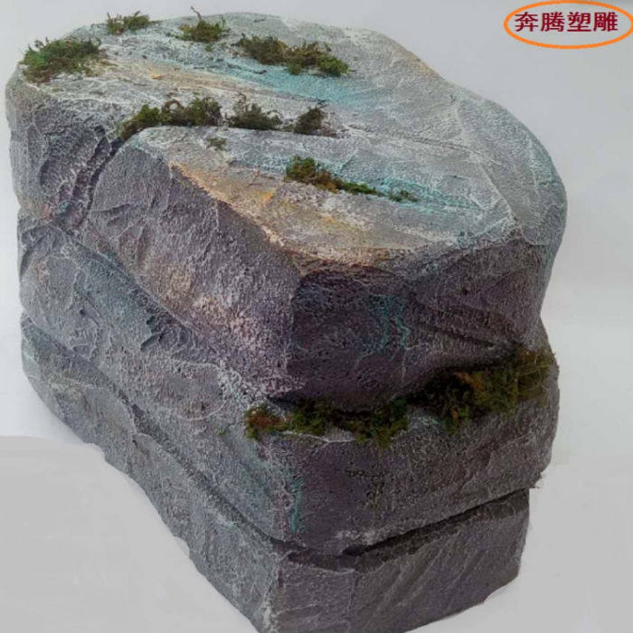 石头泡沫仿真真石头塑雕小石头舞台演出道具话剧背景布类