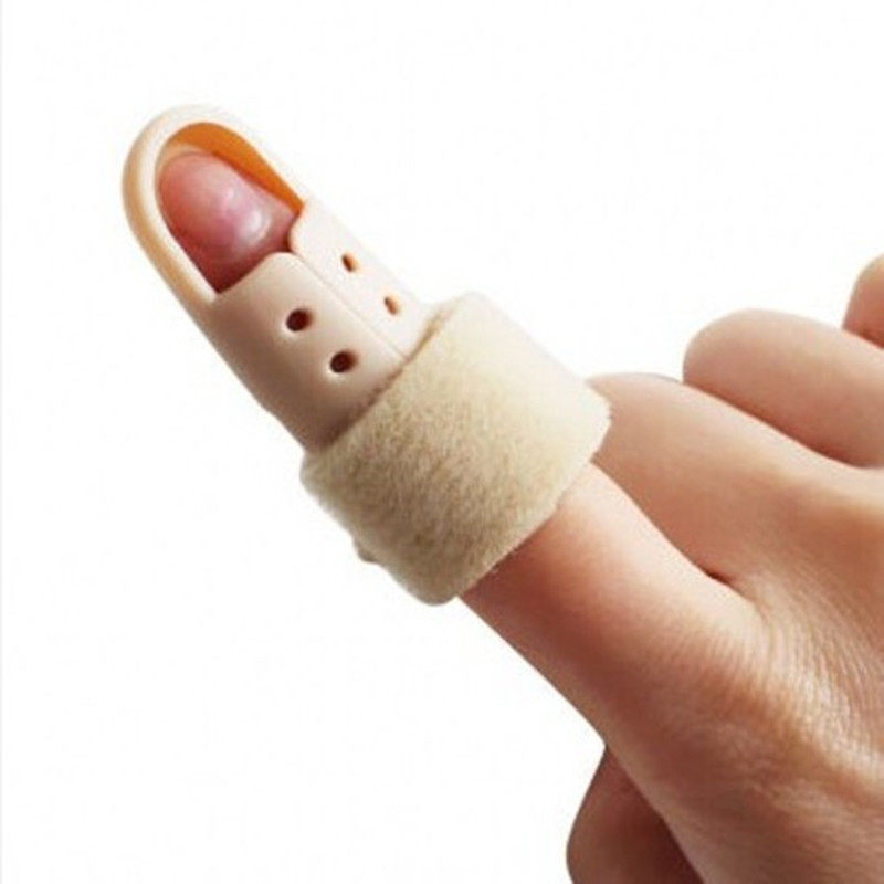 锤状指防护保护手指骨折固定指套肌腱断裂夹板护托手指弯曲矫正器
