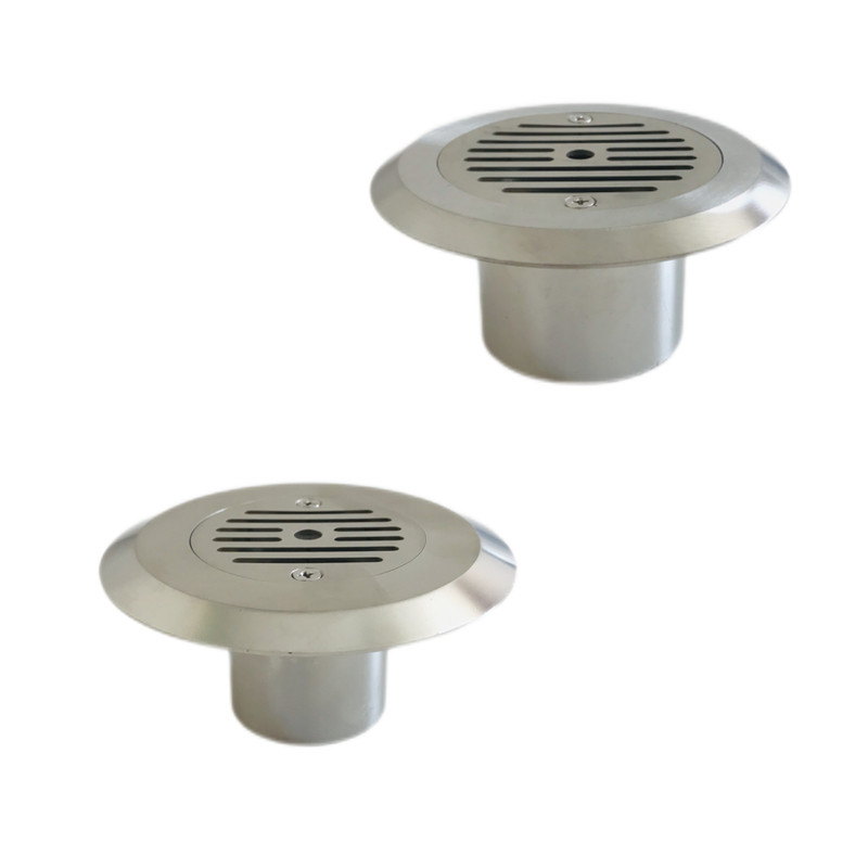 溢水口不锈钢游泳池鱼池水池喷泉墙排地漏侧排dn50地漏