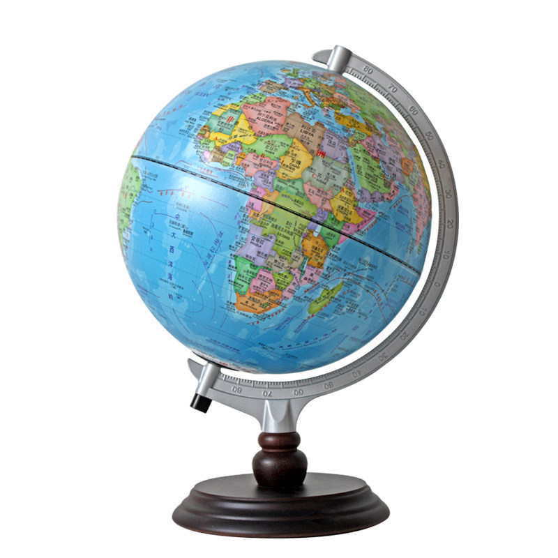 北斗ar地球仪25cm高清学生用星座政区立体浮雕3d灯光儿童中号