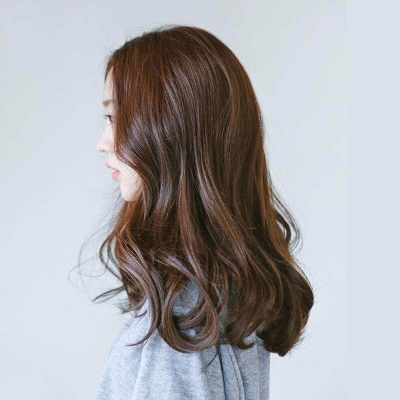 假发卷发女中刘海长卷自然逼真蓬松中长长发日常整顶假发