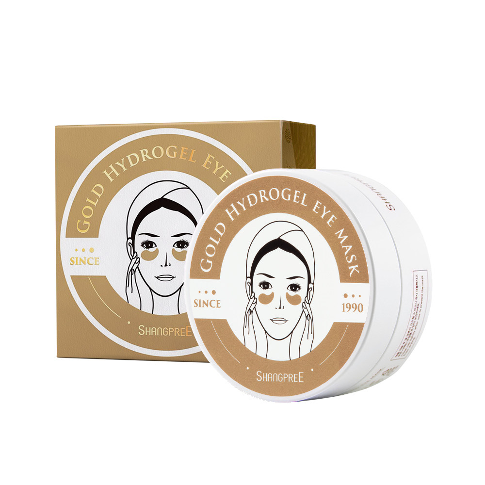 shangpree香蒲丽黄金凝胶眼膜60片韩国进口眼贴紧致眼膜