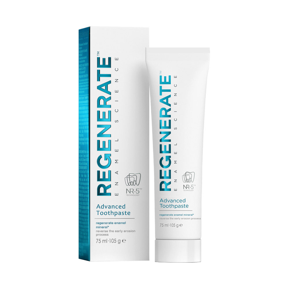 【直营】regenerate法国进口牙膏 修复牙釉质 清新口气 75ml