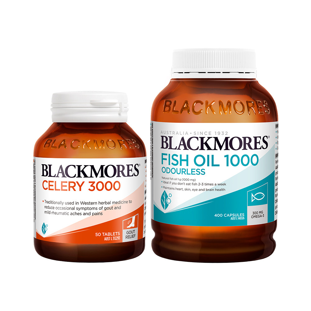 澳洲blackmores澳佳宝腥味鱼油芹菜菜籽深海海鱼进口鱼油