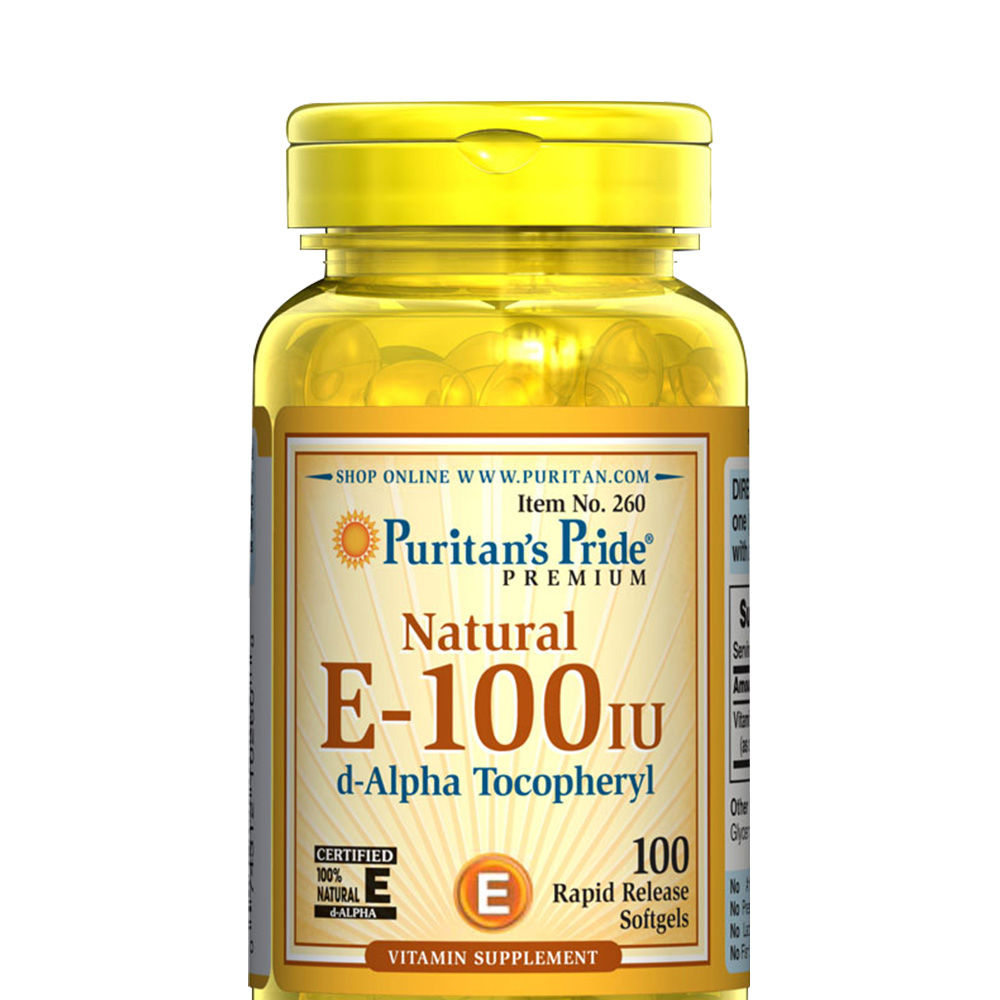 美国普丽普莱进口天然维生素软胶囊粒ve维e小麦生育酚正品维生素e