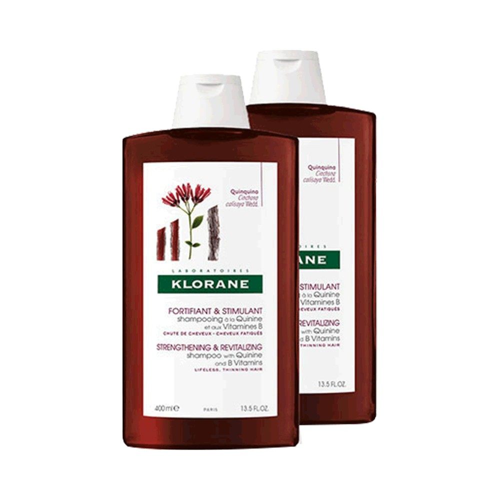 法国进口klorane蔻萝兰康如金鸡纳防洗发水洗发露400ml洗发水