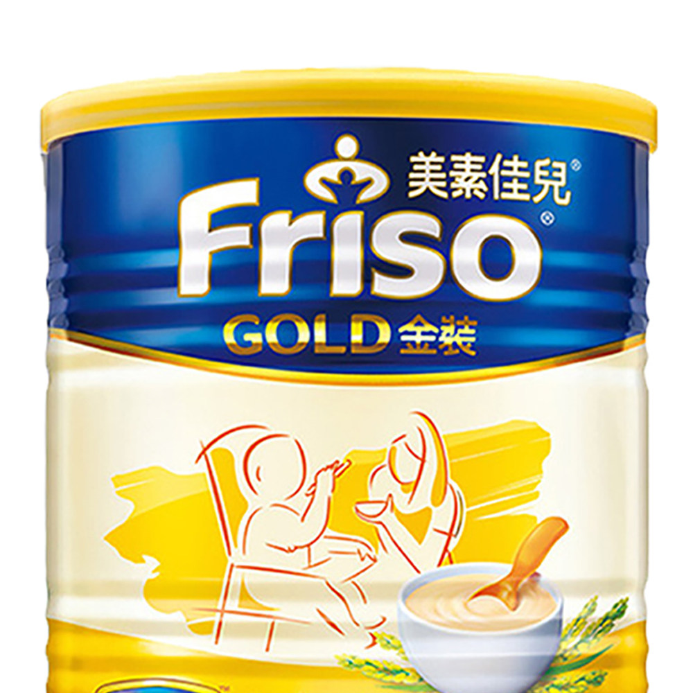 friso美素佳儿港版金装原味米粉婴儿米糊高铁宝宝米粉