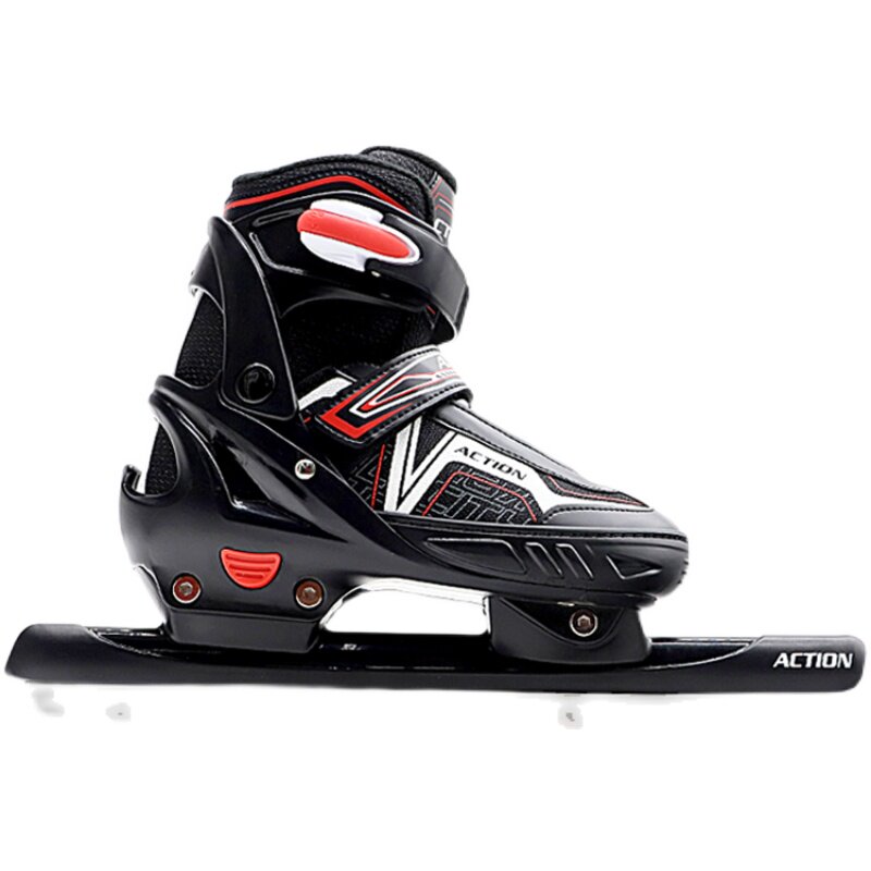 速滑冰刀滑冰冰鞋新款动感男女儿童保暖球刀冰刀鞋