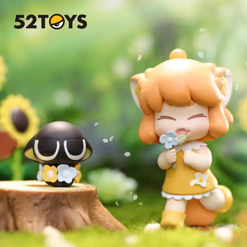 正版52toys罗小黑露营系列盲盒手办可爱动漫公仔潮玩盲盒