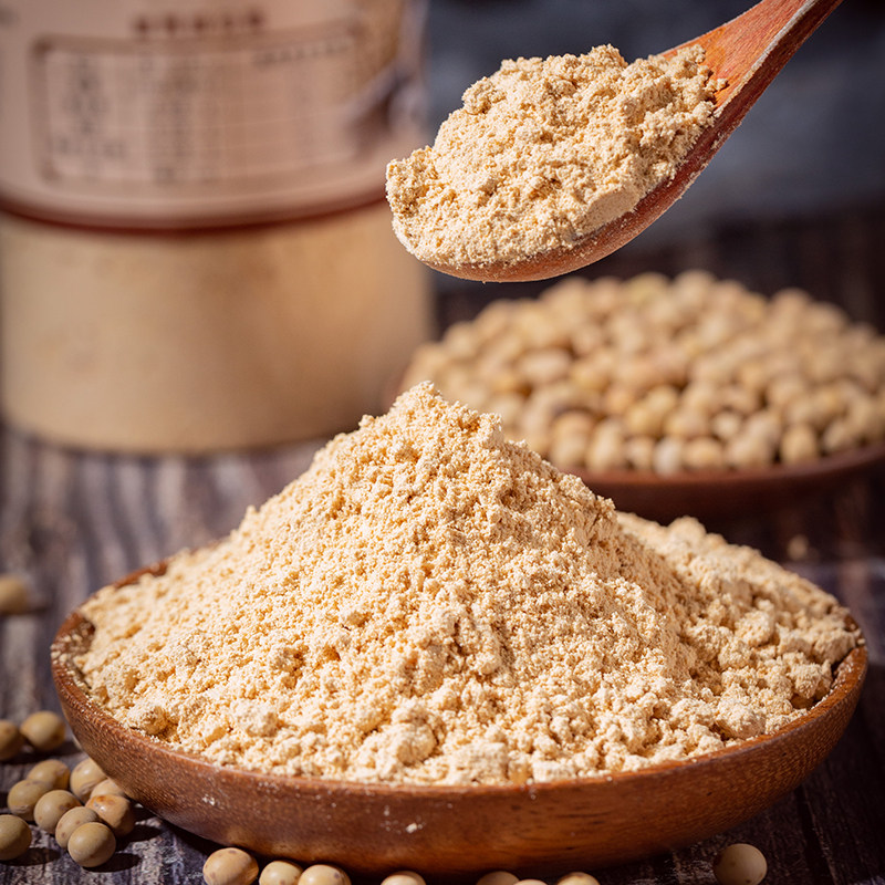 豆粉现磨烘焙盒子豆乳打滚豆面熟黄黄豆面糍粑黄豆