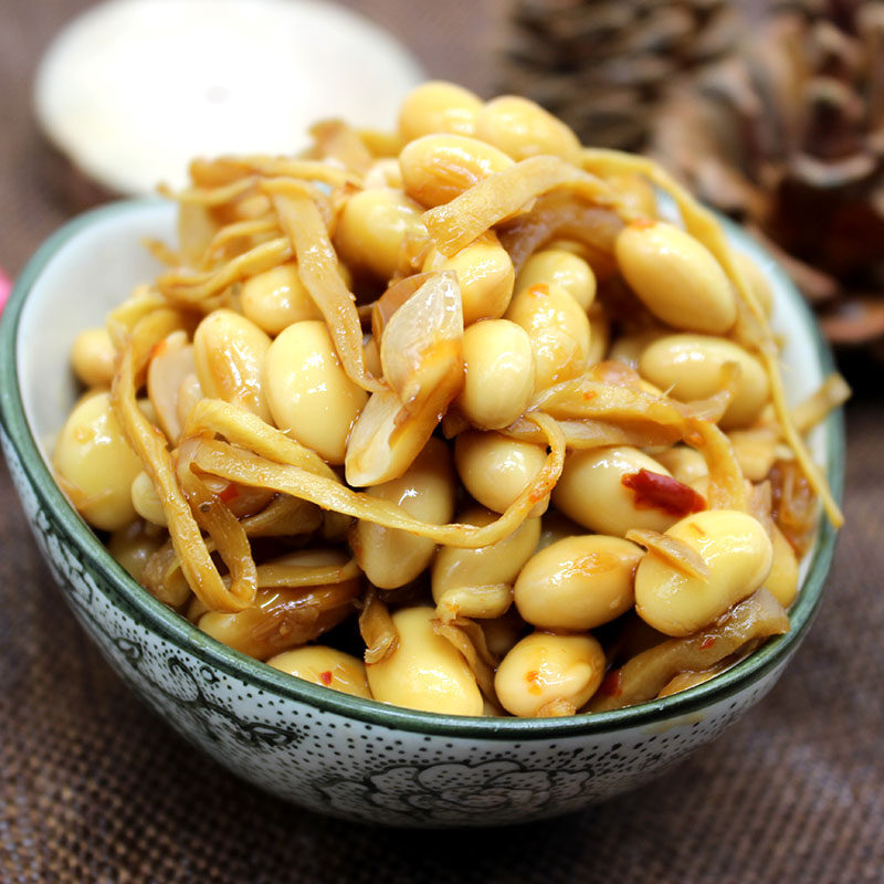 寿宁特产黄豆咸菜豆萁酱豆豆子500g农家手工其它