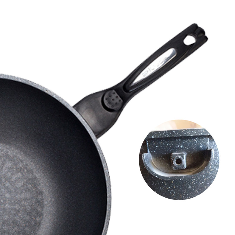 kitchen-art韩国麦饭石炒锅手柄把手锅把手爱格黄金锅配件把手