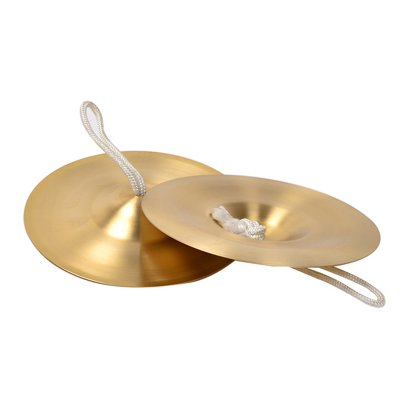 山野15cm铜镲19cm公分24cm小亮水镲儿童奥尔夫水镲