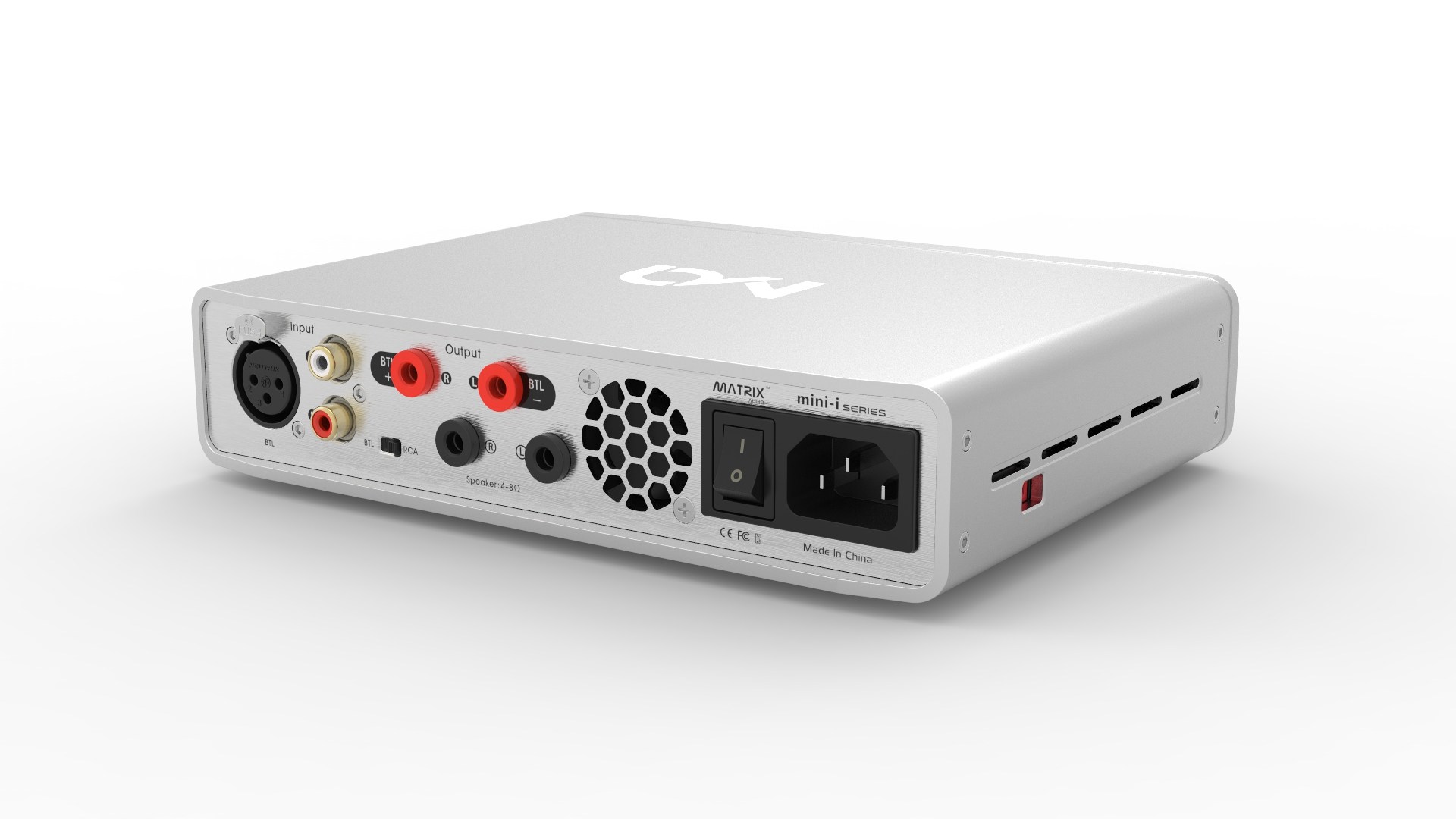 matrix矩声mini-iamp级数数字功放icepower125asx2模块解码器